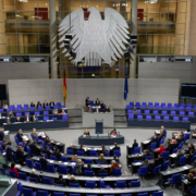 Bild des Plenarsaals Deutscher Bundestag